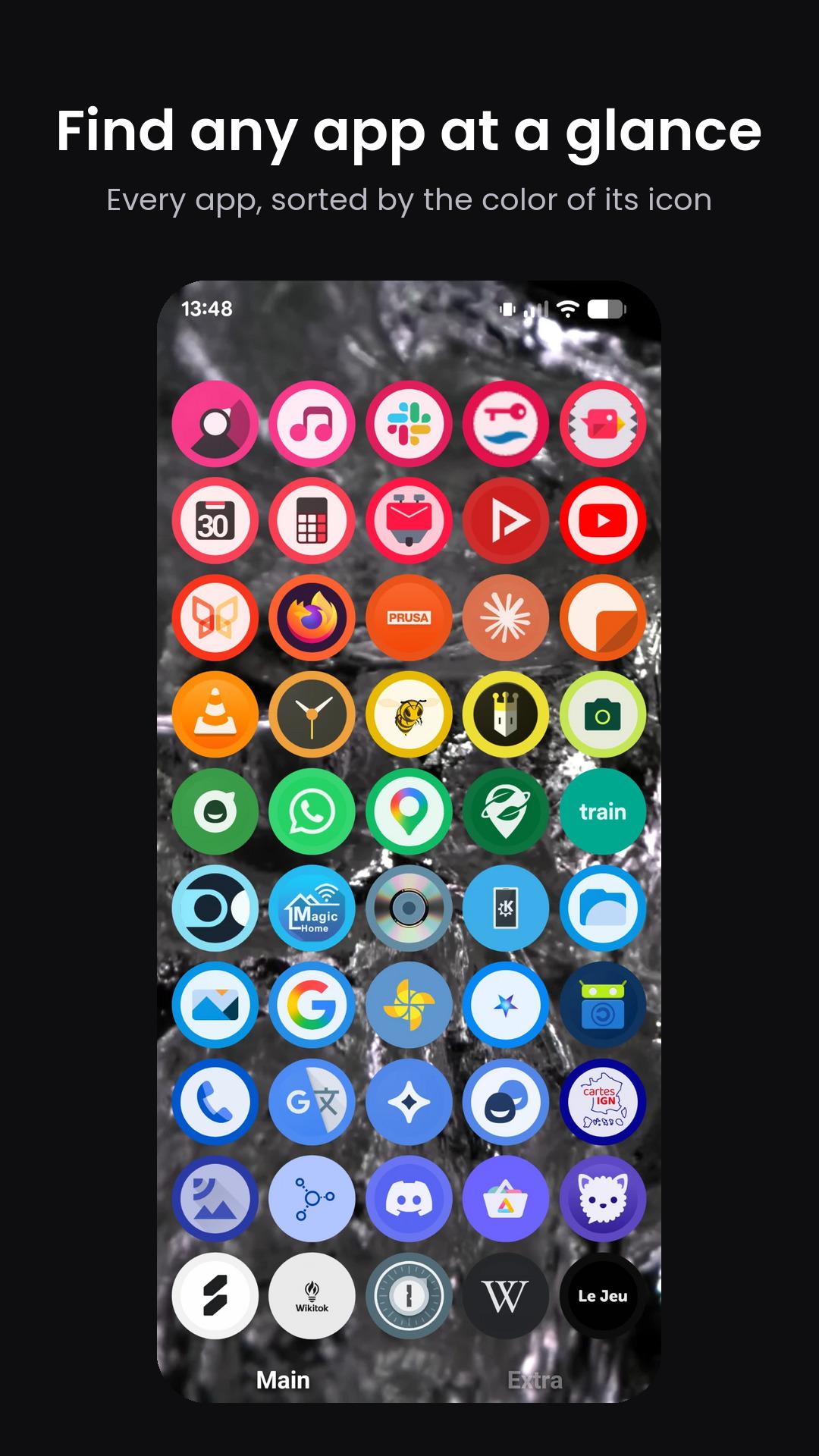 Screenshot of Chroma Launcher