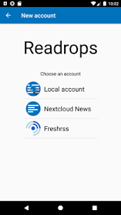 Screenshot of Readrops