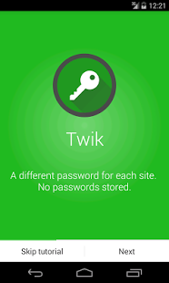 Screenshot of Twik