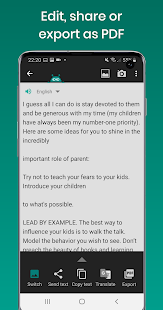 Screenshot of Text Fairy
