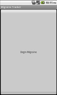 Screenshot of Migraine Tracker