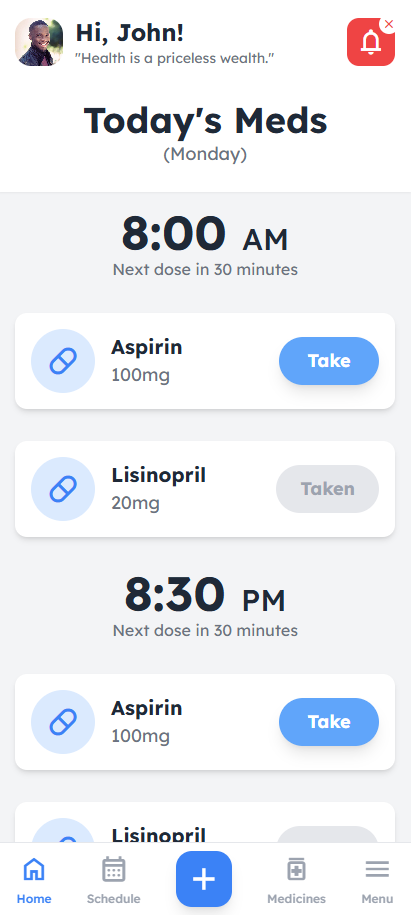 Screenshot of Dosezy