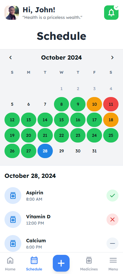 Screenshot of Dosezy