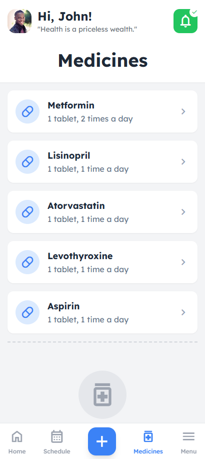 Screenshot of Dosezy