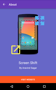 Screenshot of Screen Shift