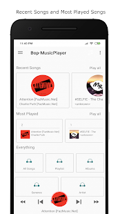 Screenshot of Bop-MusicPlayer