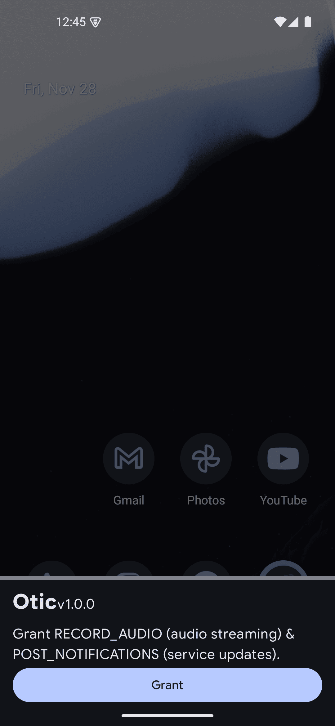 Screenshot of Otic