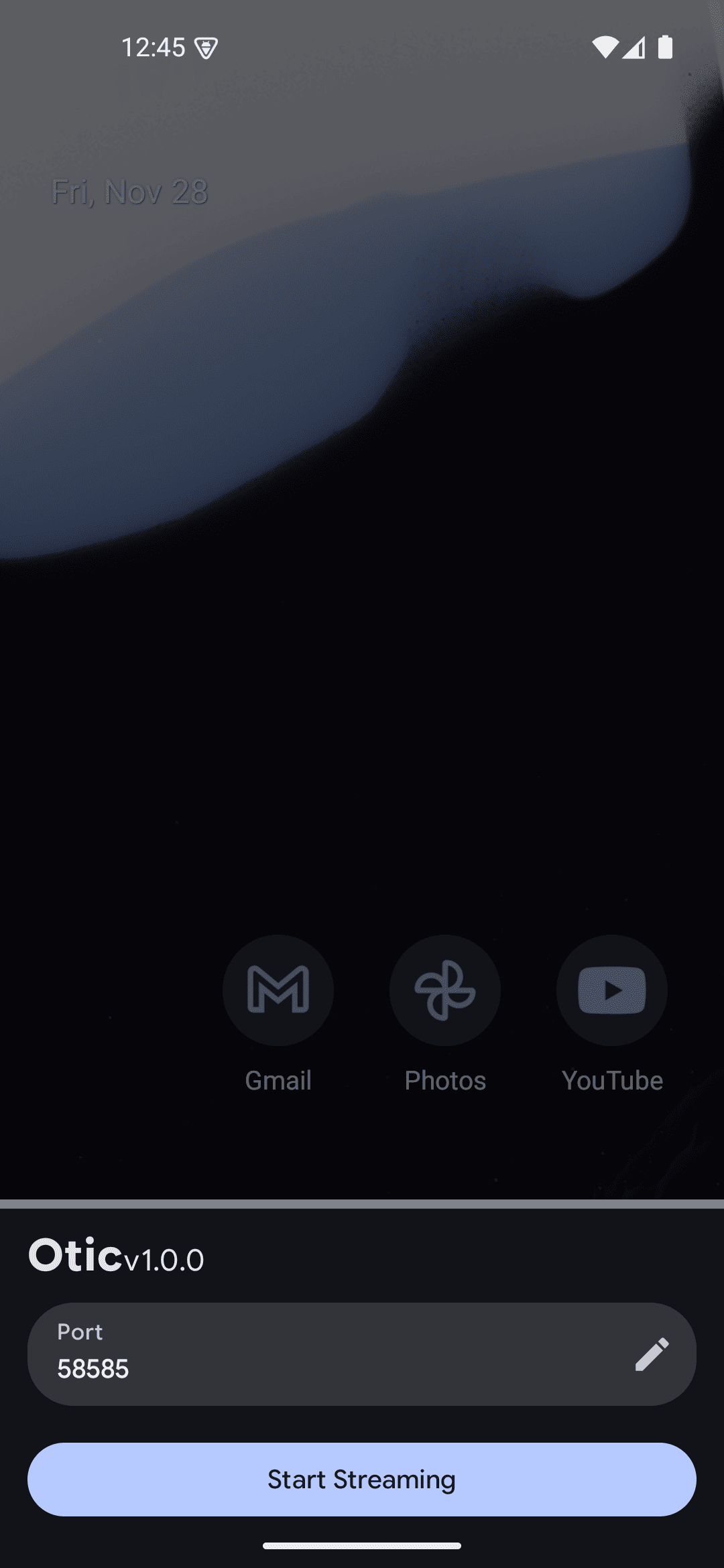Screenshot of Otic
