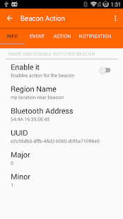 Screenshot of Beacon Locator