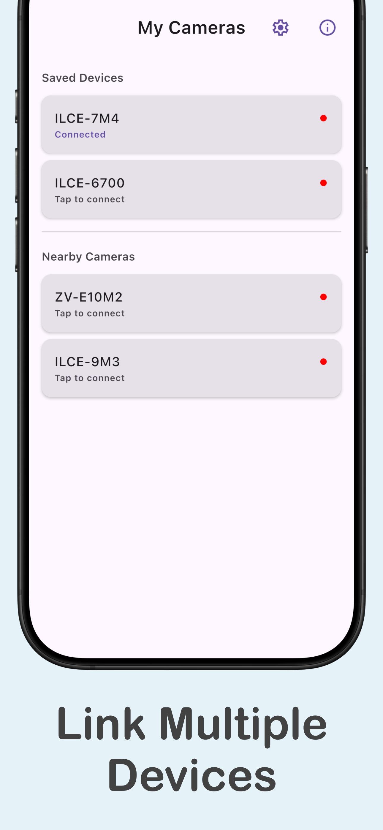 Screenshot of Alpha GPS