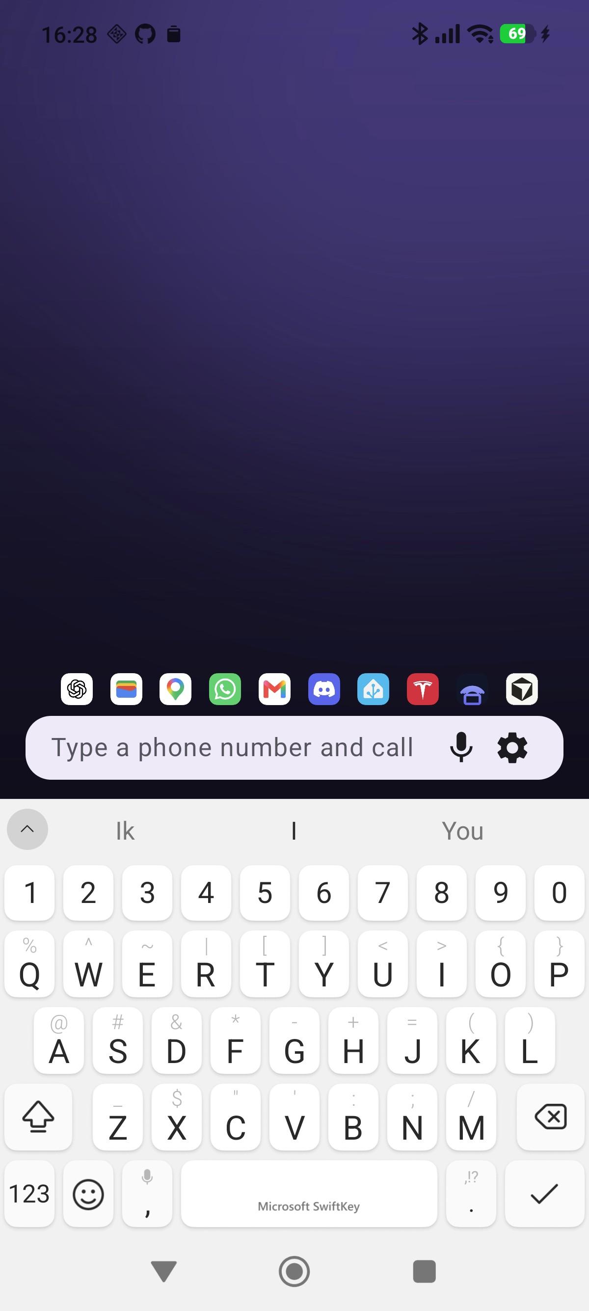 Screenshot of SearchLauncher