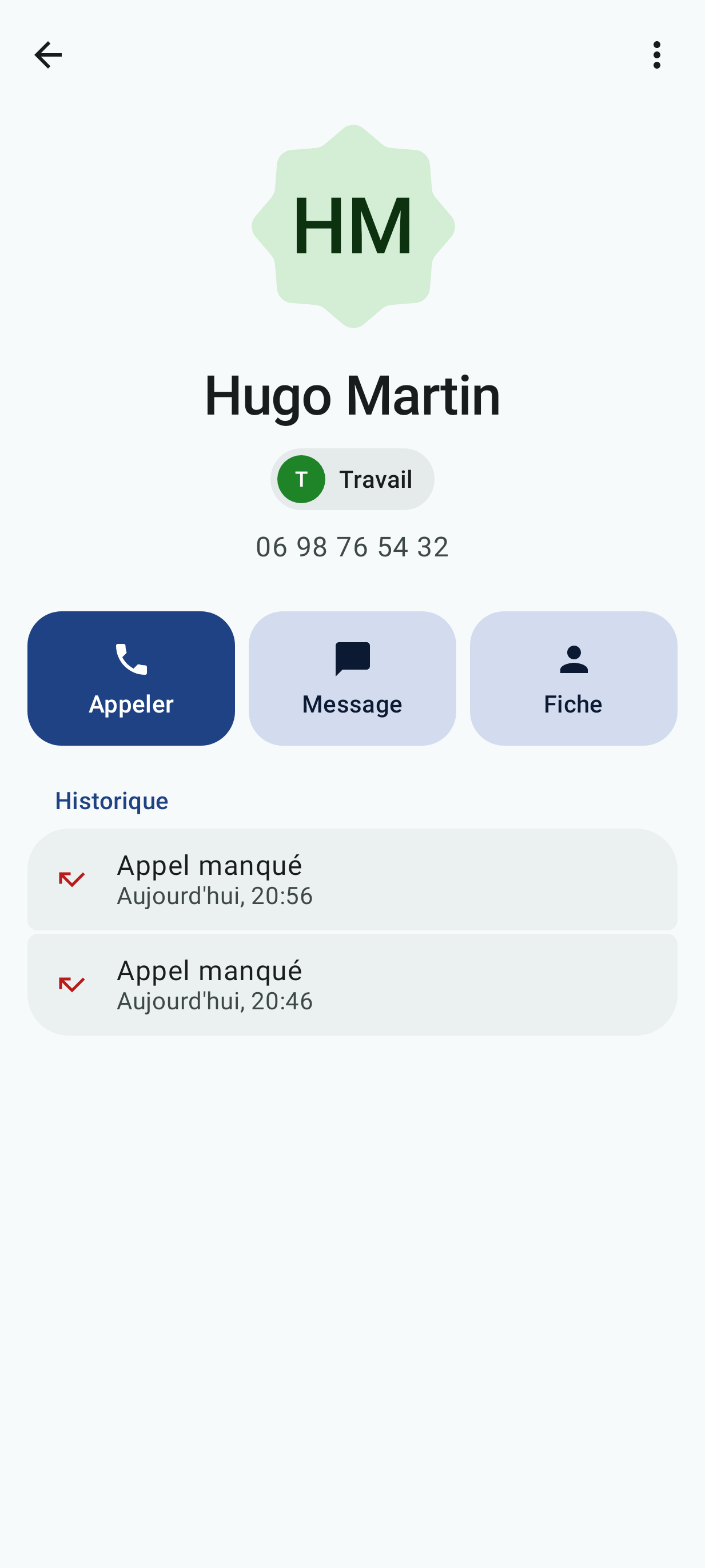 Screenshot of Seca Phone