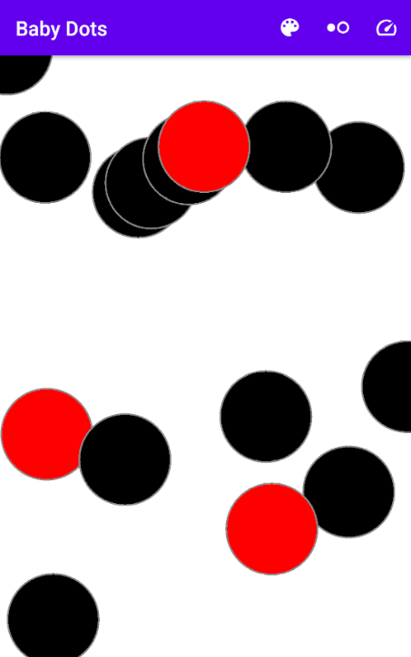 Screenshot of Baby Dots