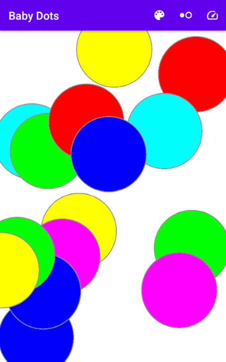 Screenshot of Baby Dots