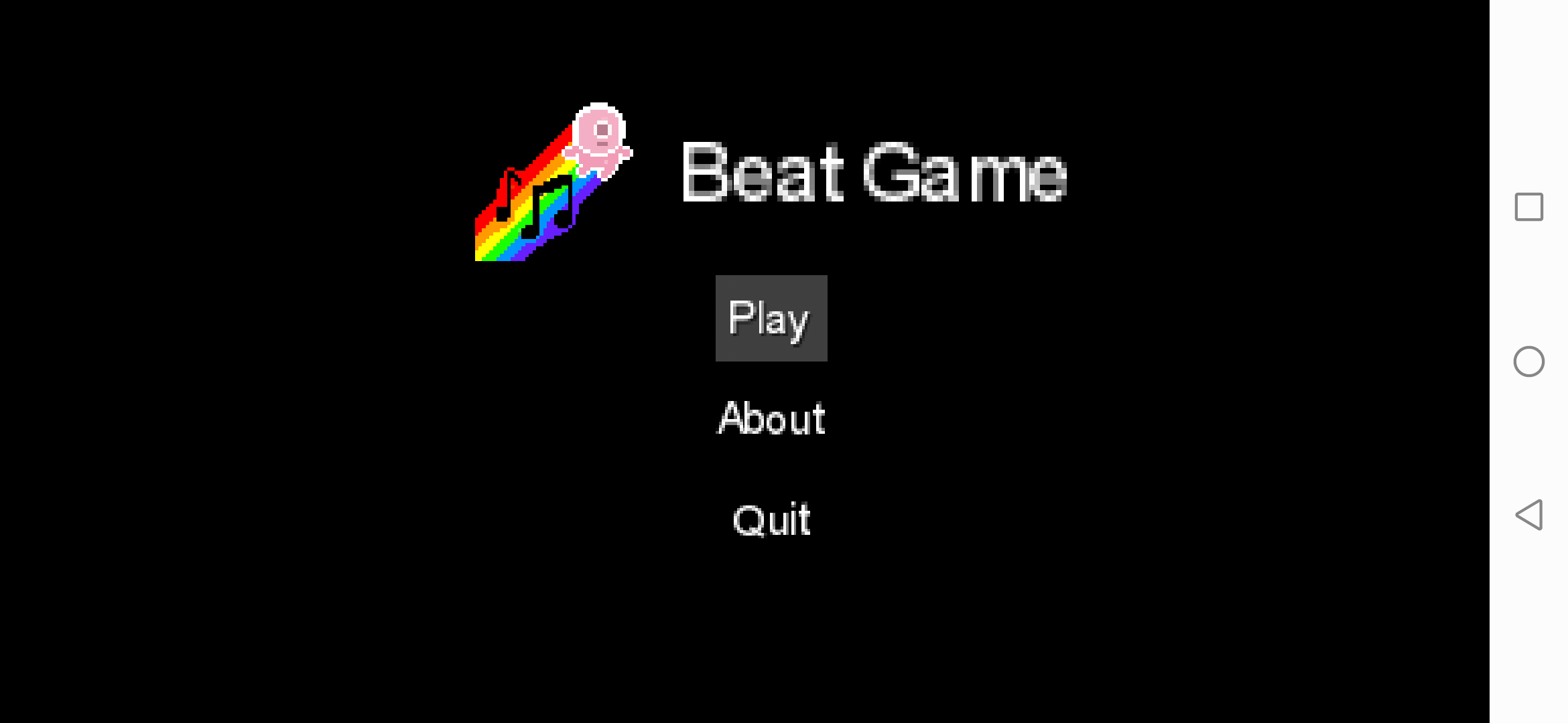 Screenshot of Beat Feet