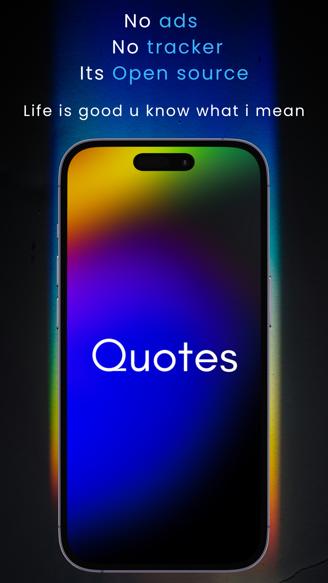 Screenshot of Quotes.app