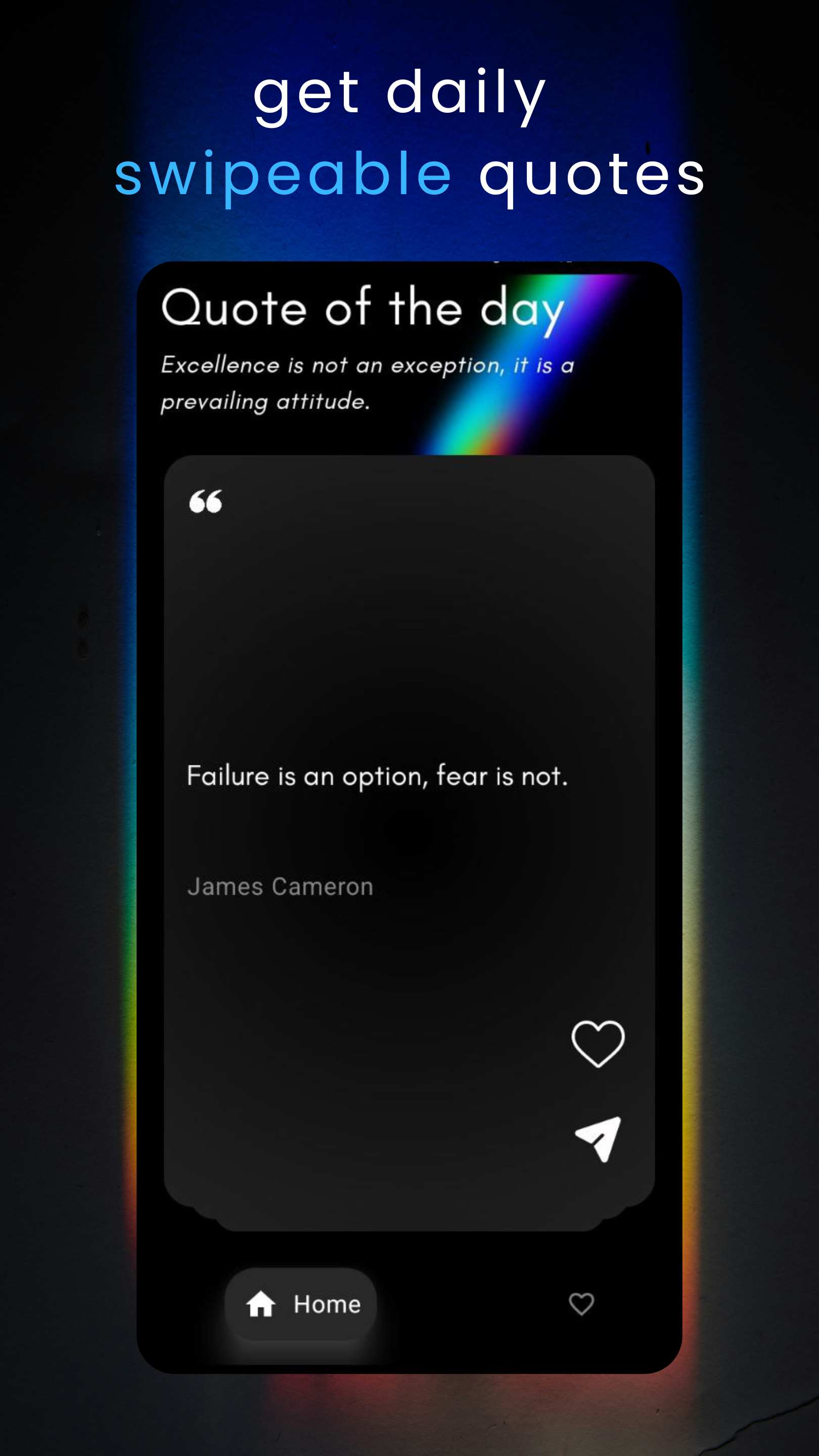 Screenshot of Quotes.app