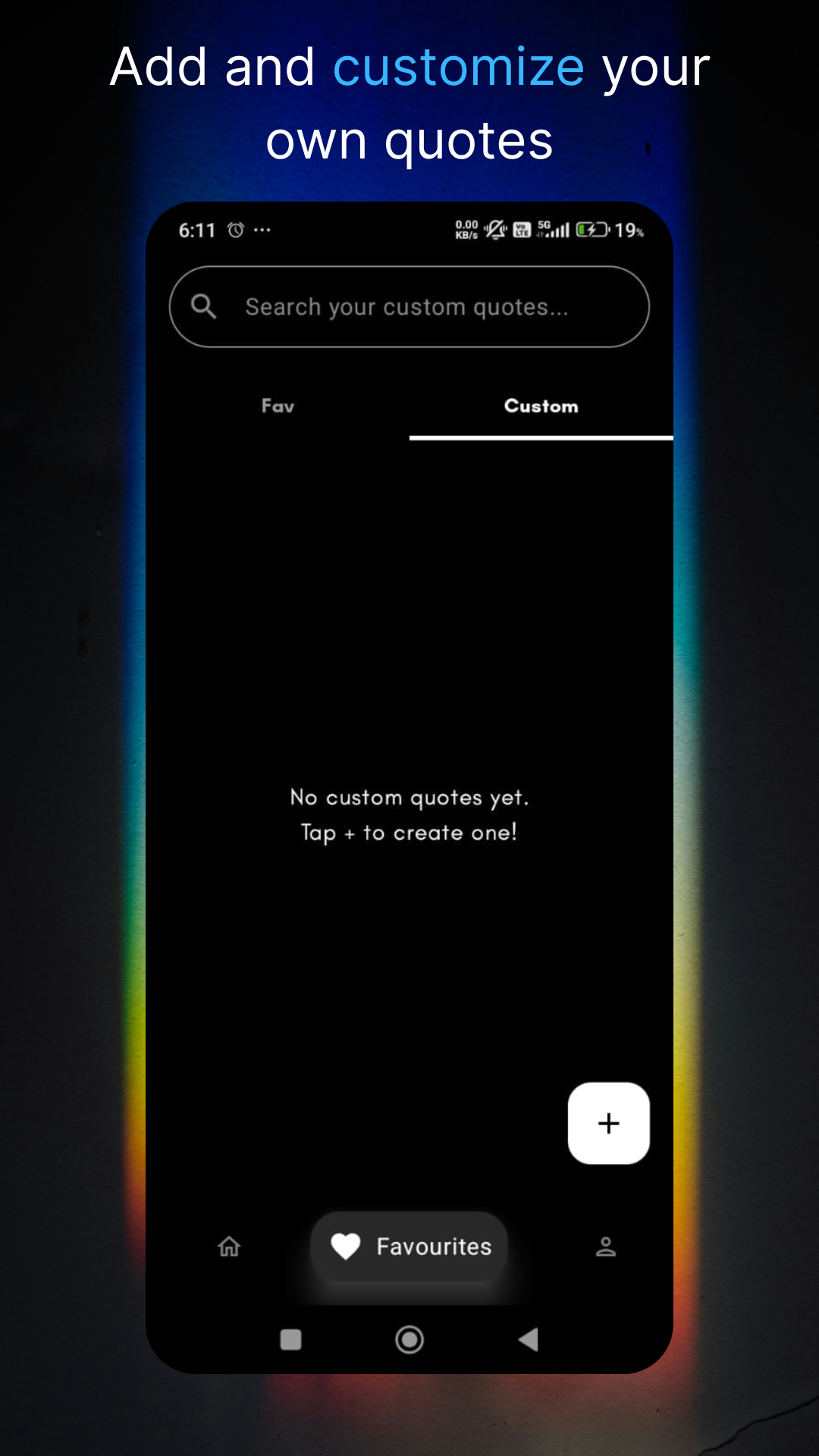 Screenshot of Quotes.app