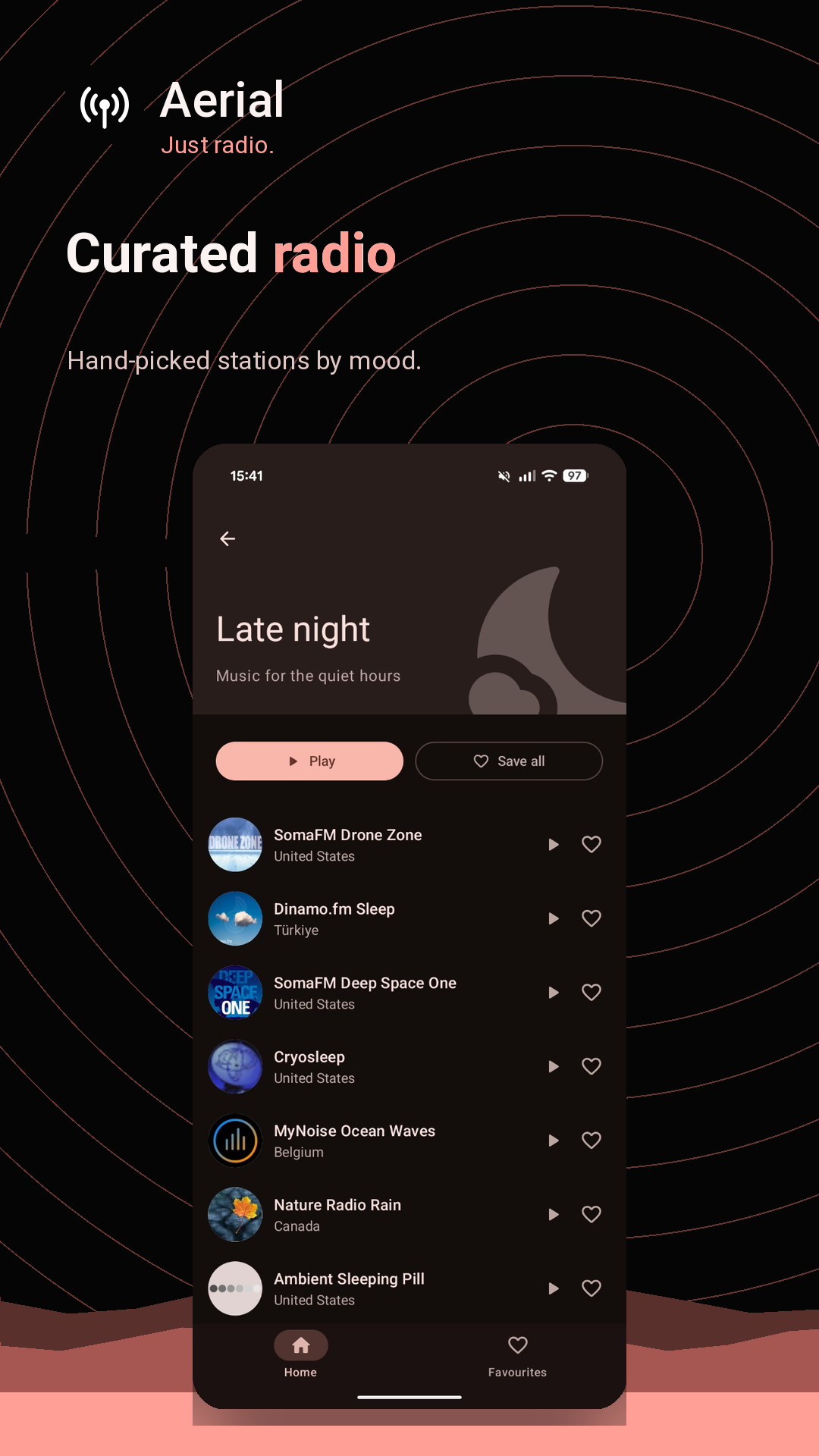 Screenshot of Aerial