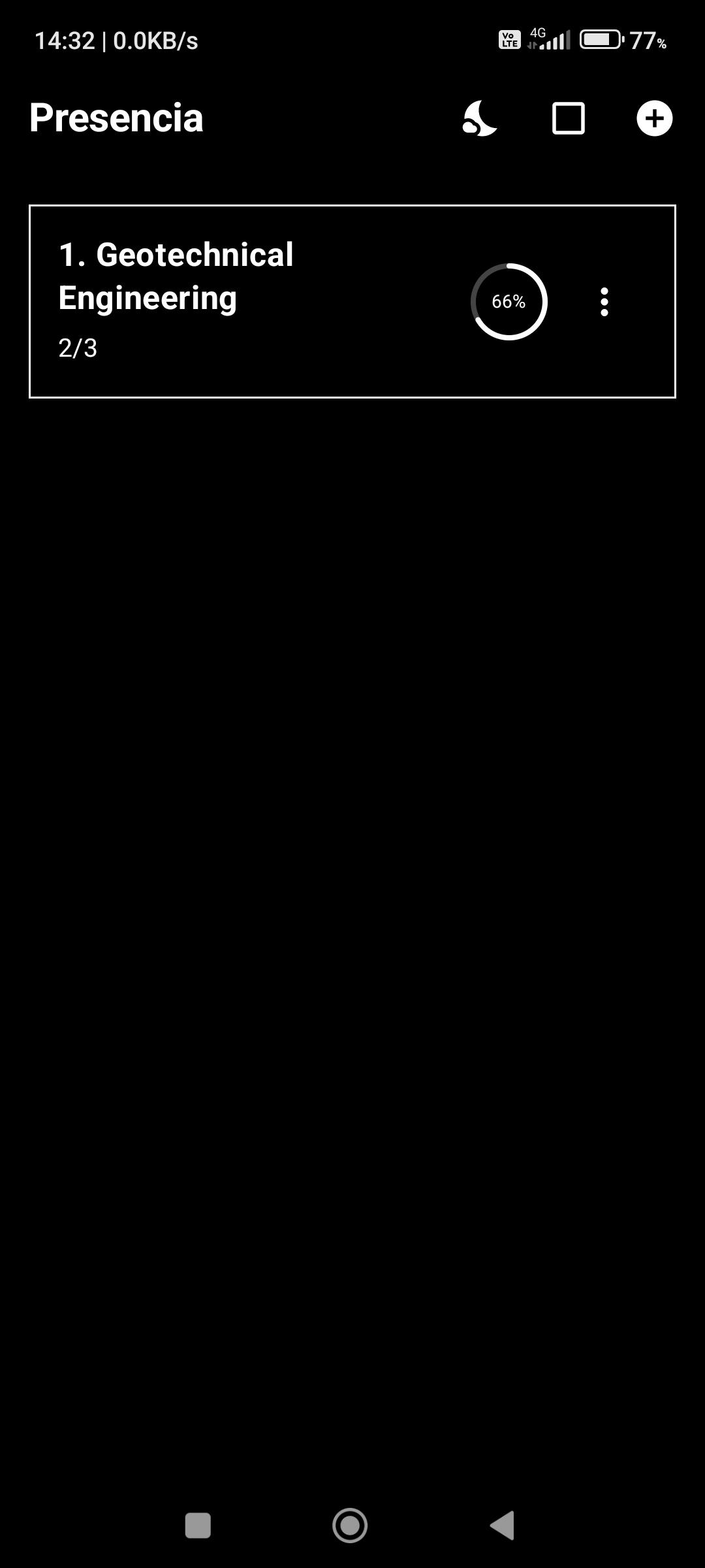 Screenshot of Presencia