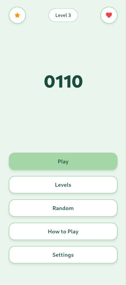 Screenshot of Binary Puzzle