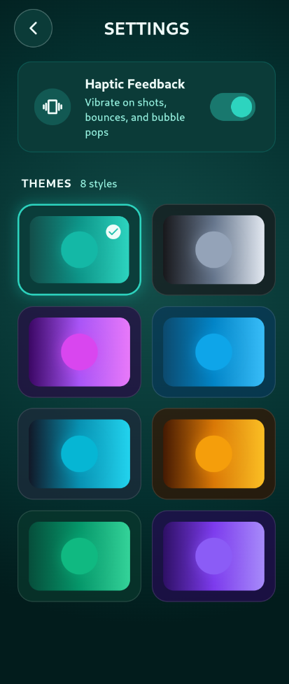 Screenshot of Bubble Shooter
