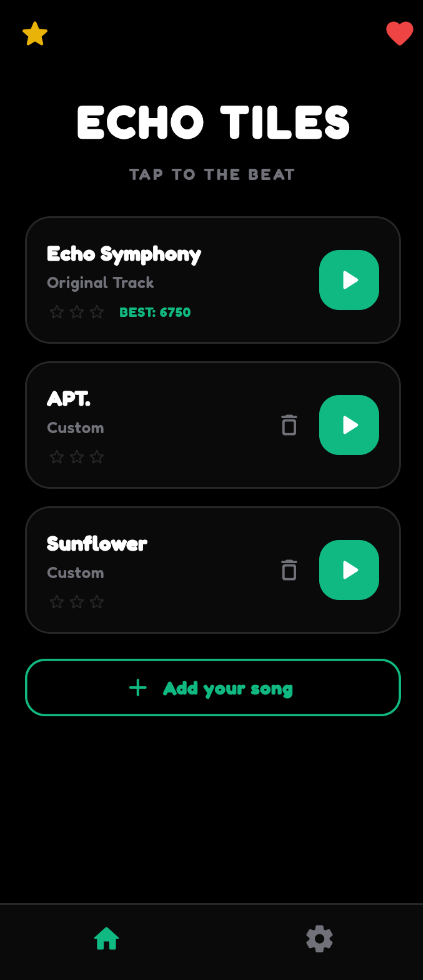 Screenshot of Echo Tiles - Play Your Music