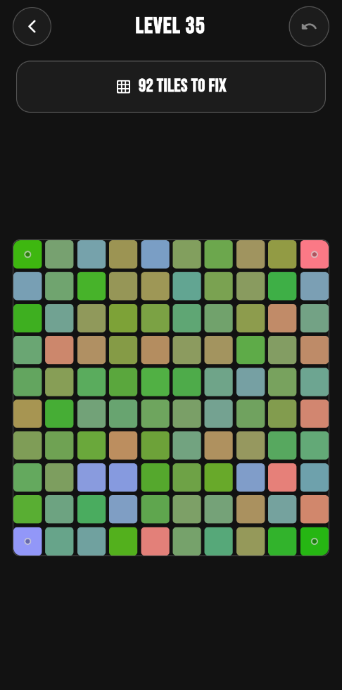 Screenshot of Hue Sort