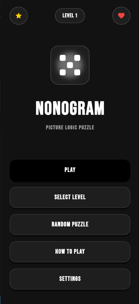 Screenshot of Nonogram