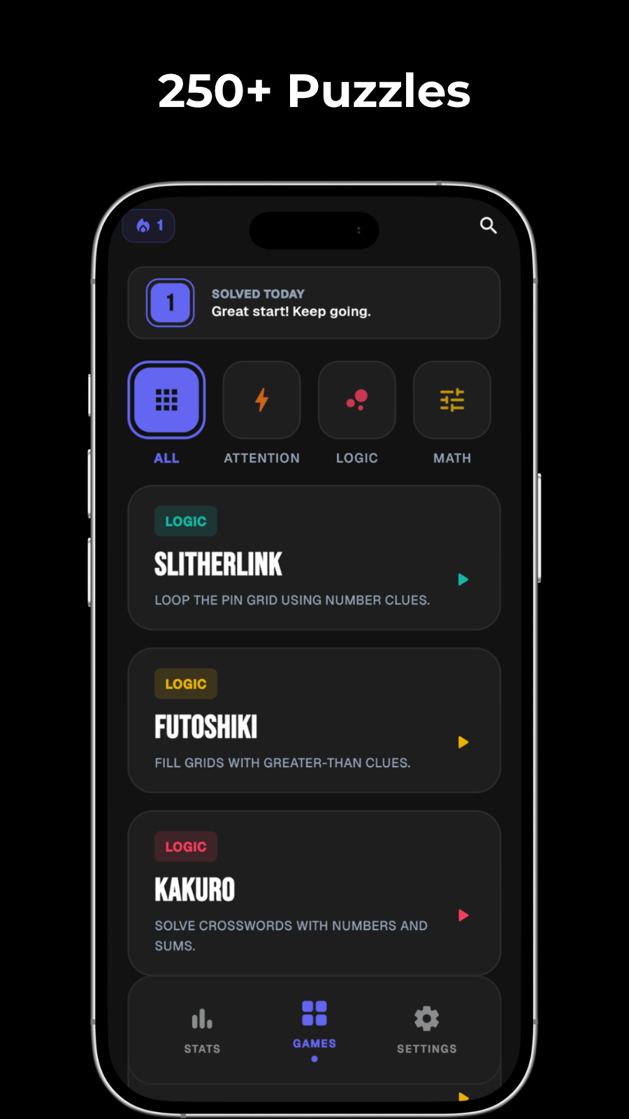 Screenshot of Puzzle Games