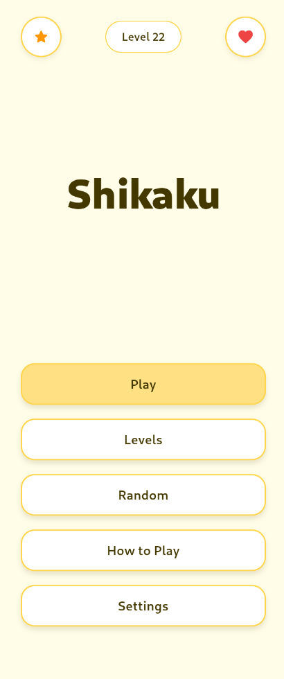 Screenshot of Shikaku