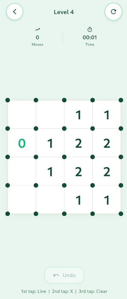 Screenshot of Slitherlink: Logic Loop Puzzle