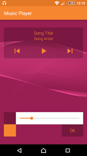 Screenshot of Simple Music Player