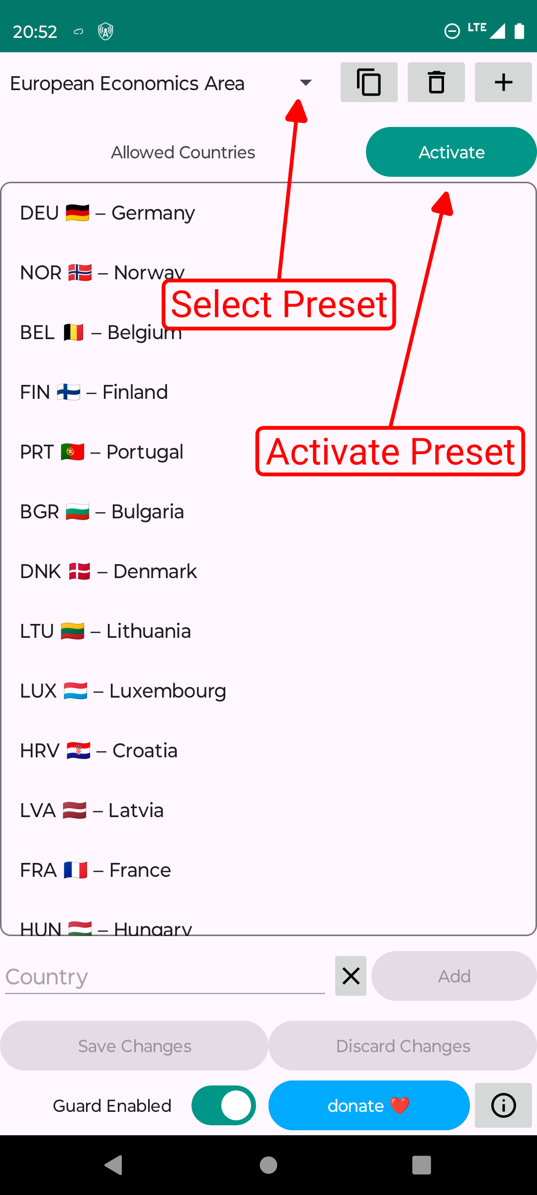 Screenshot of Roaming Borders
