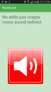Screenshot of Blue Mono Sound