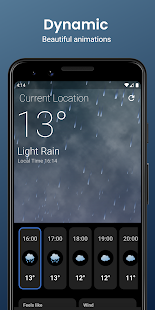 Screenshot of Pluvia Weather