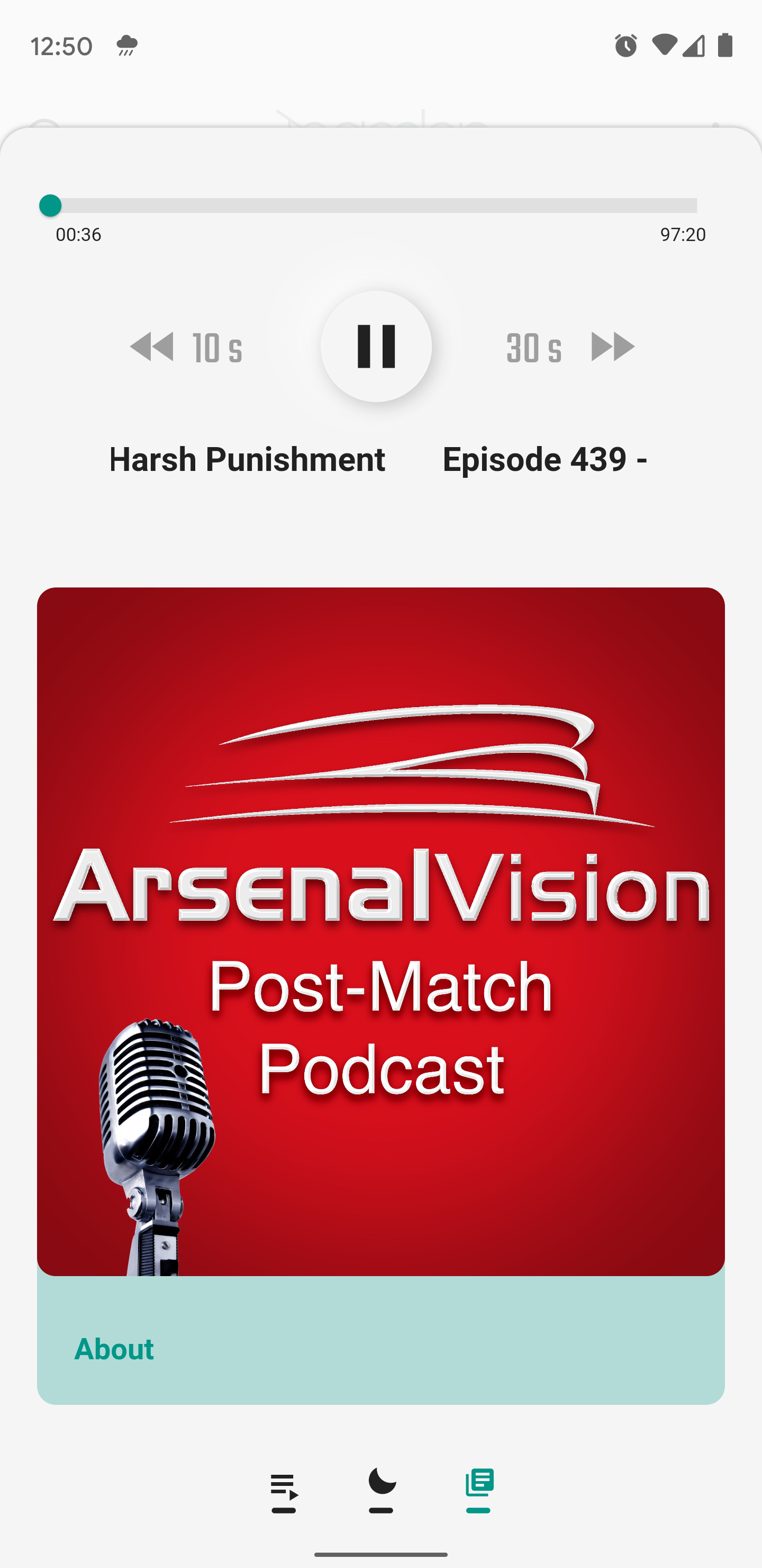 Screenshot of Tsacdop - Podcast Player
