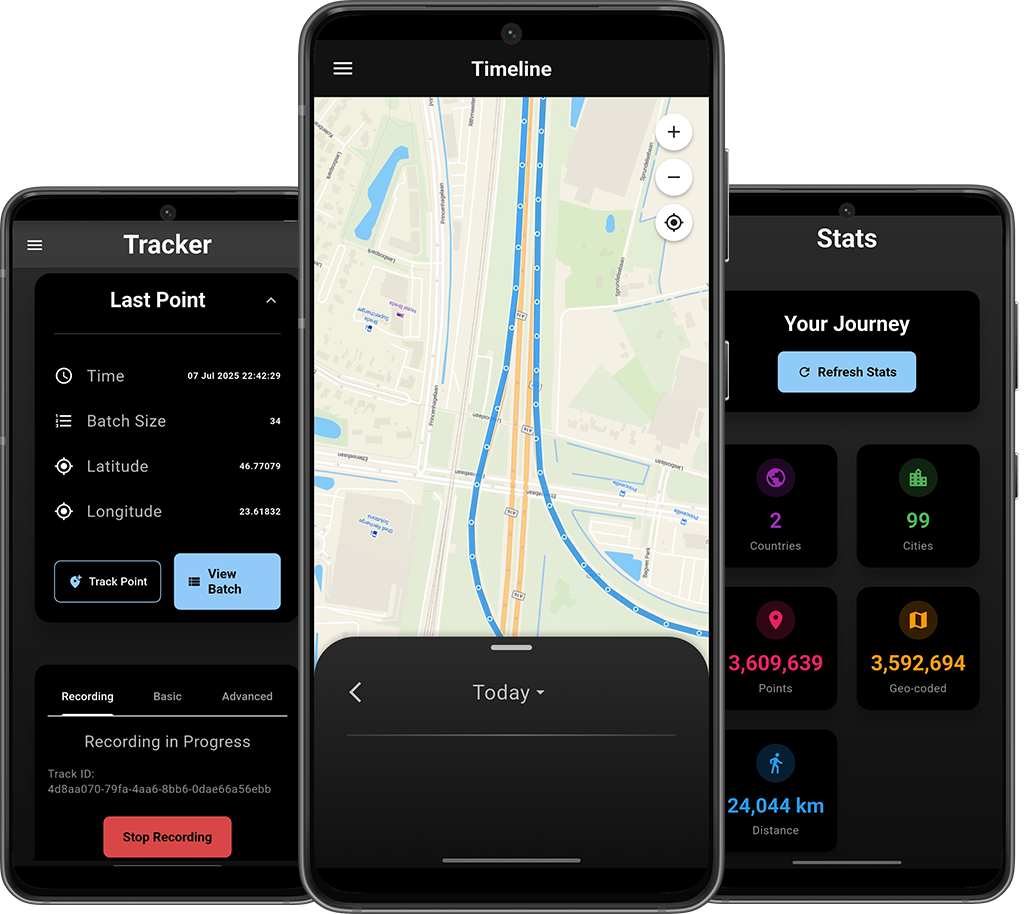 Screenshot of Dawarich (Community)