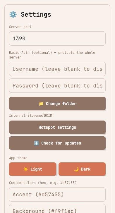 Screenshot of Swap
