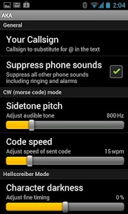 Screenshot of Androidomatic Keyer