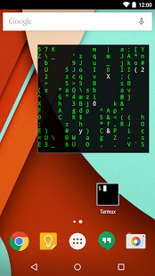 Screenshot of Termux:Float