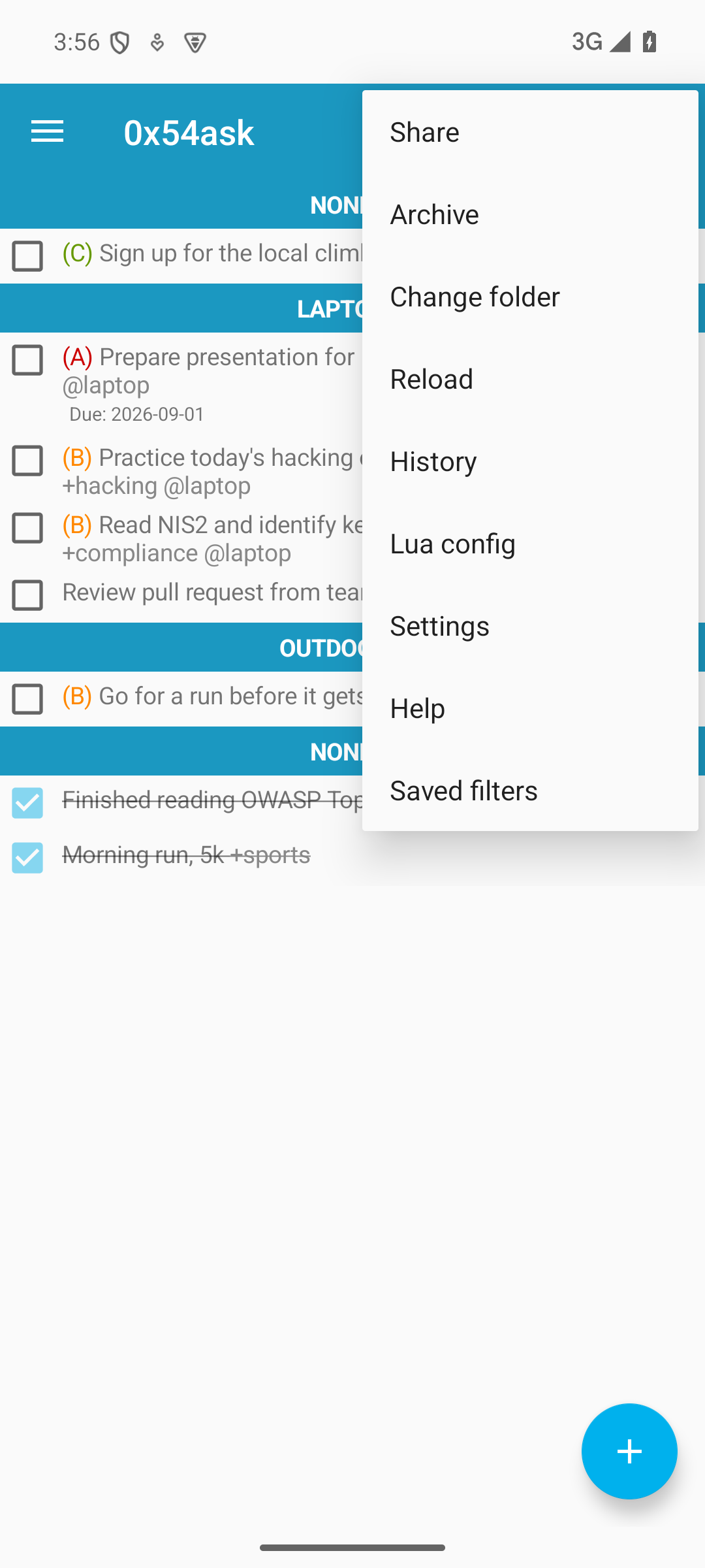 Screenshot of 0x54ask