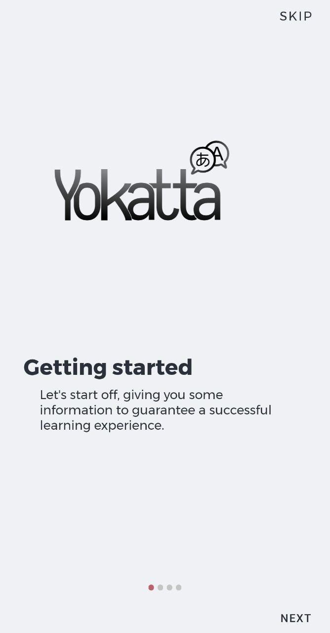 Screenshot of Yokatta