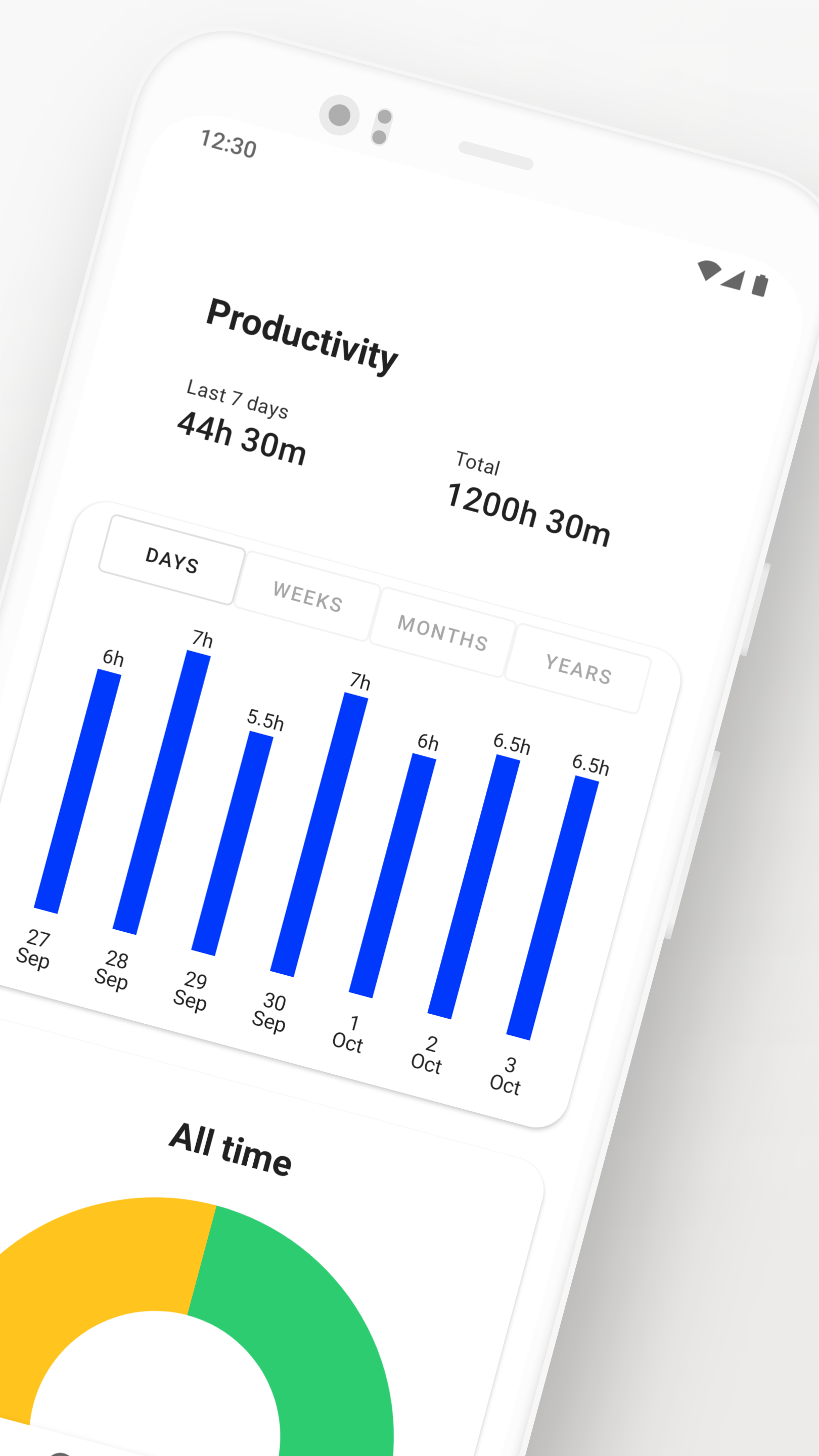 Screenshot of SkillApp