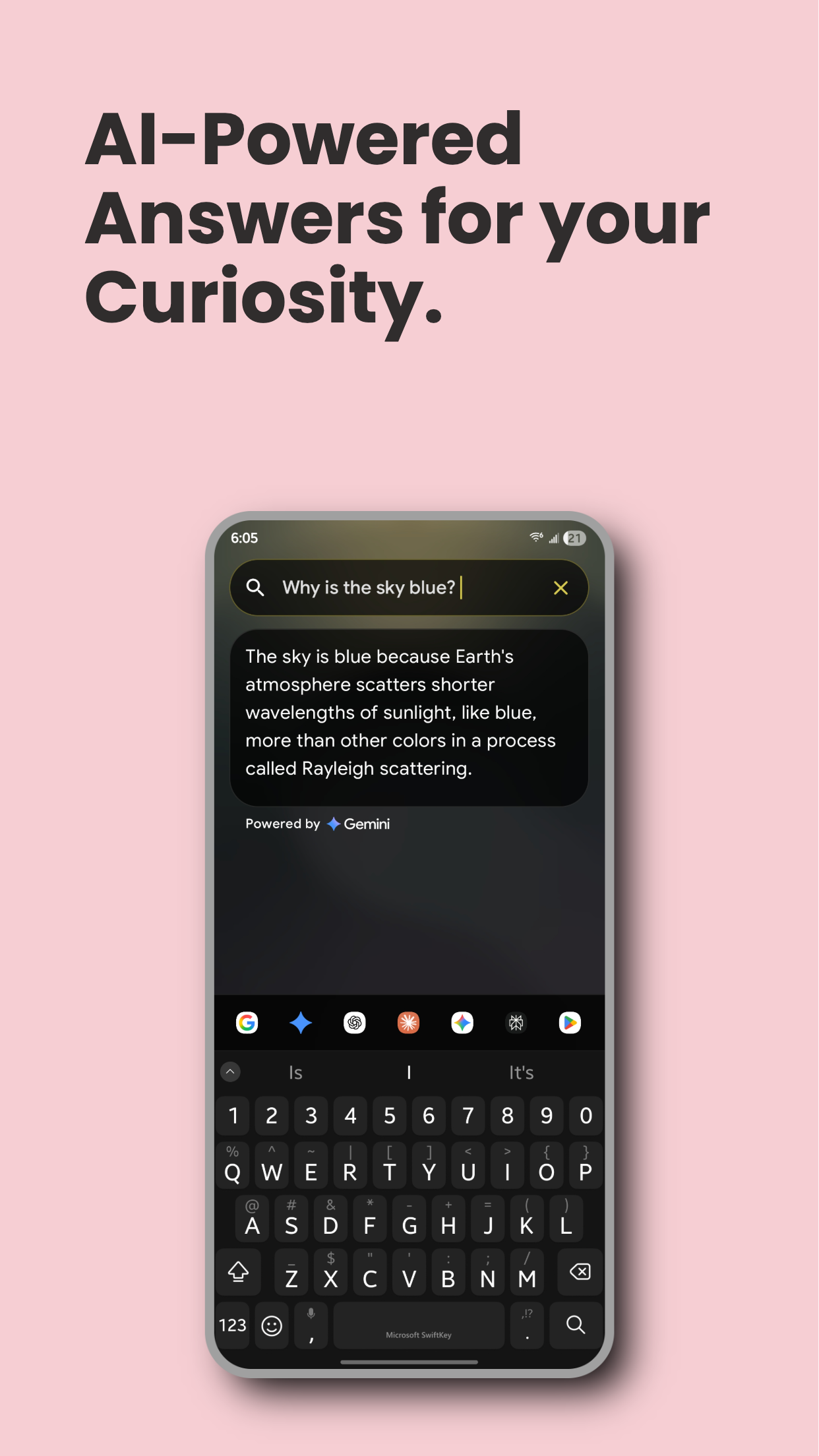 Screenshot of Quick Search