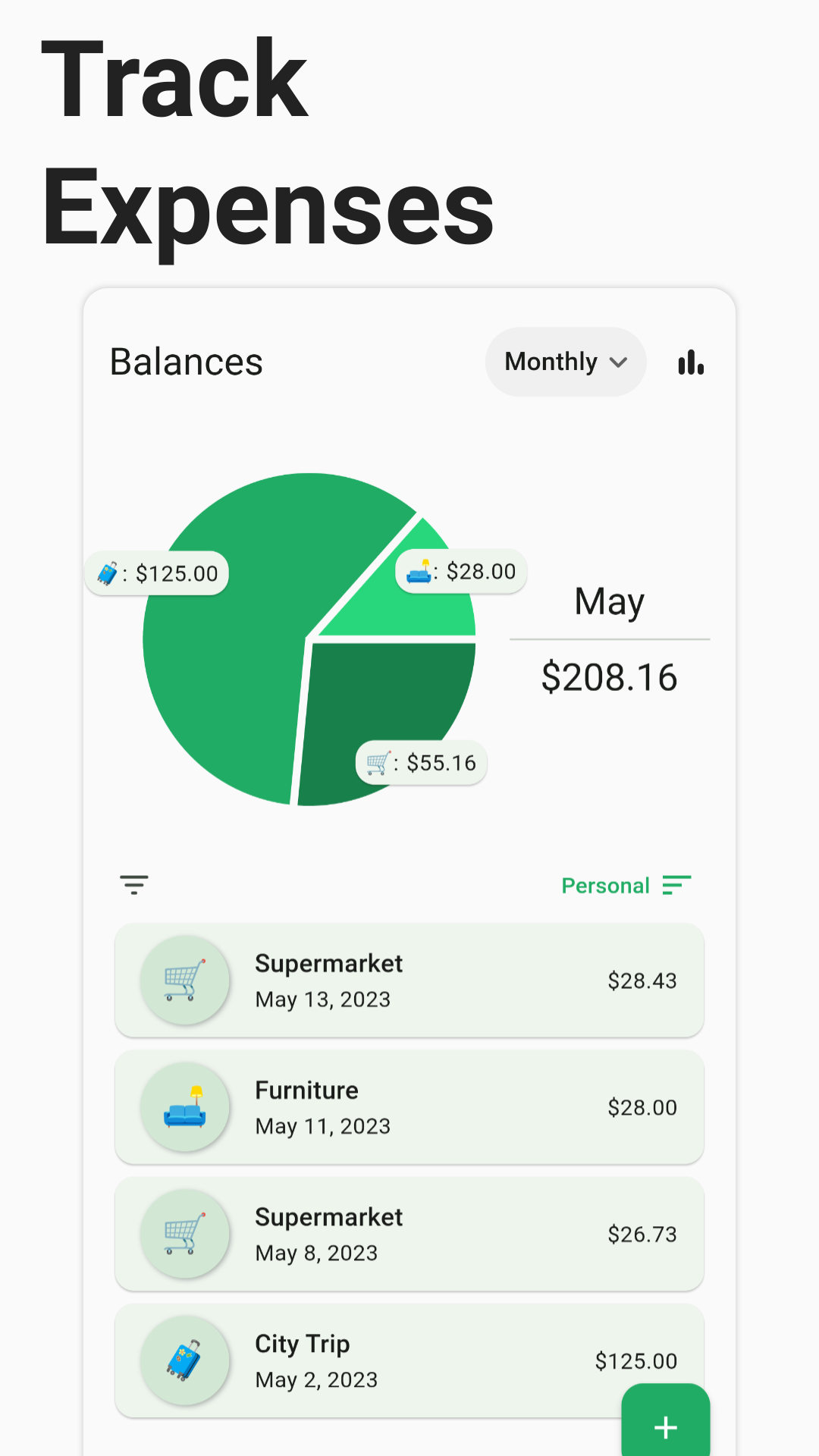 Screenshot of KitchenOwl