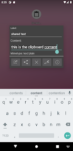 Screenshot of Simple Clipboard Editor