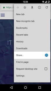 Screenshot of Save to Nextcloud Bookmarks