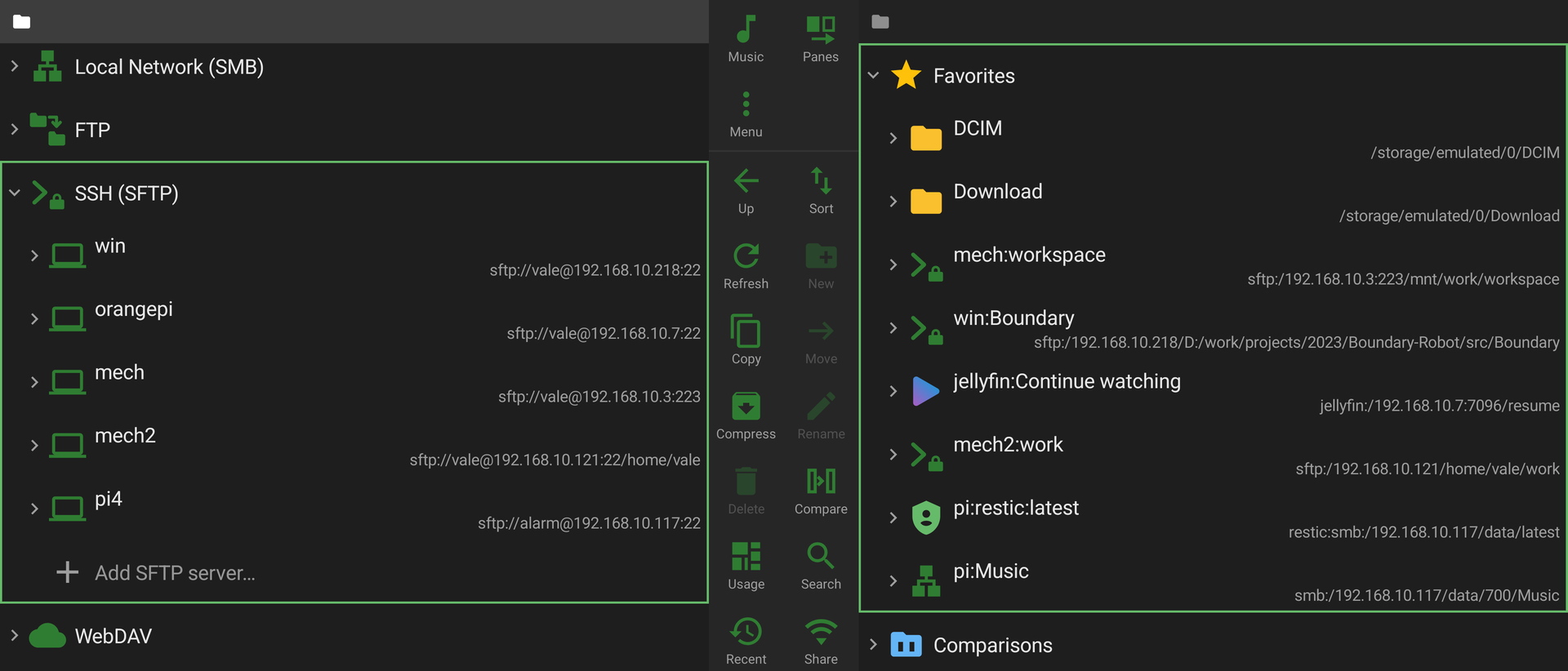 Screenshot of Twig