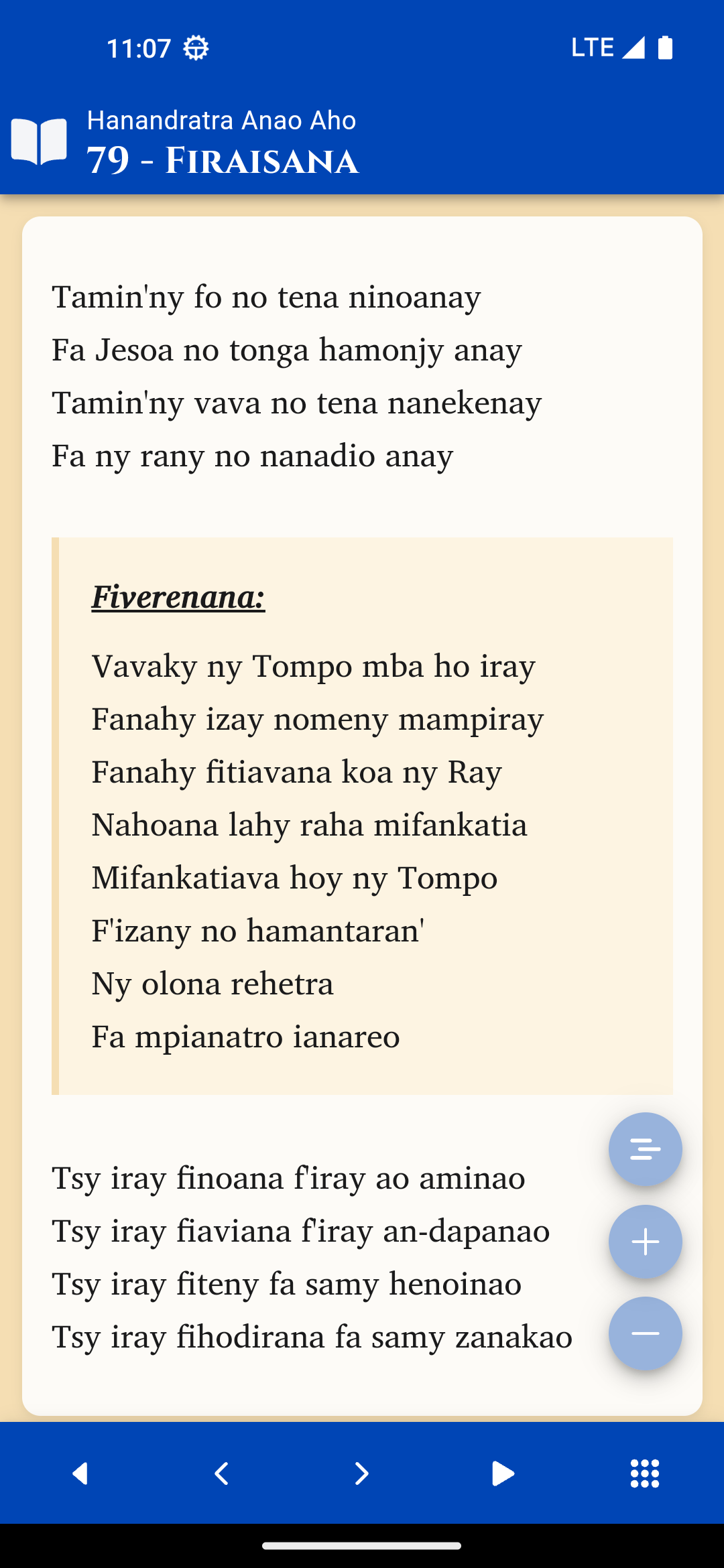 Screenshot of Boky Fivavahana Anglikana